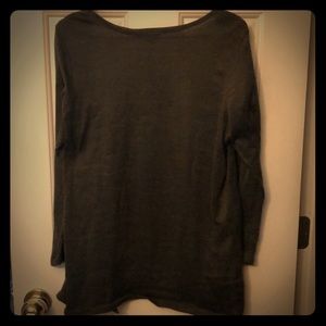 Olive green cardigan